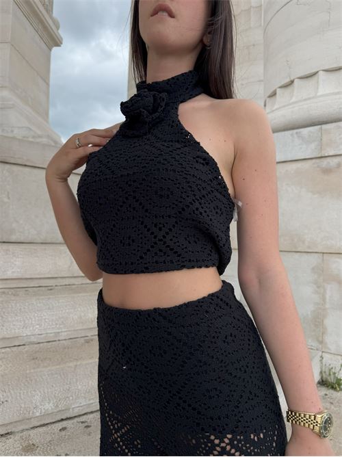 Top pizzo con scollo americana HAVEONE | RMA-N1231