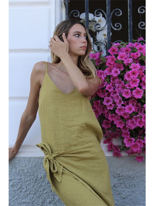 Top bretella in lino HAVEONE | RMA-N1671