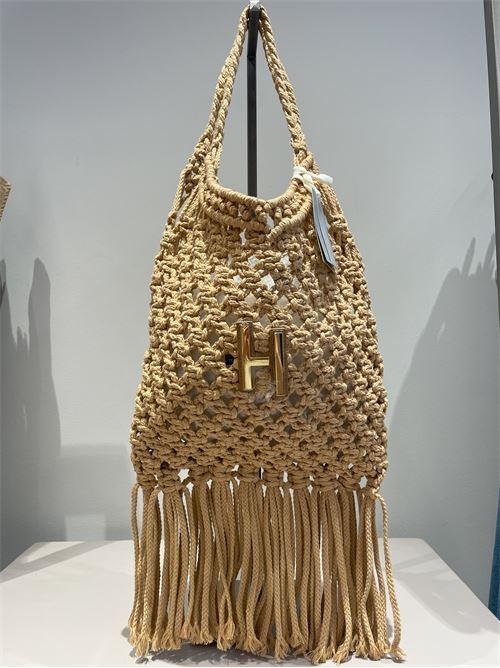 Bag in rafia con logo HAVEONE | WXR-N0141