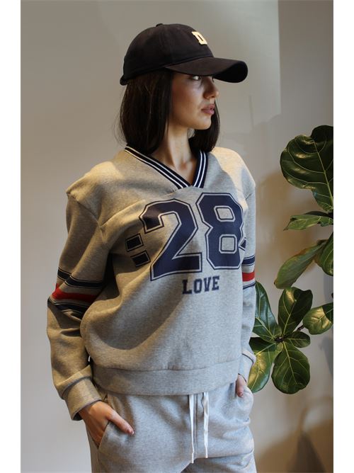 Felpa con scollo V SOUVENIR | M37P06281