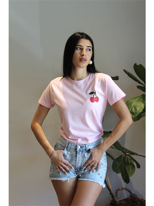 T-shirt con stampa Ciliegia SOUVENIR | T37N14321