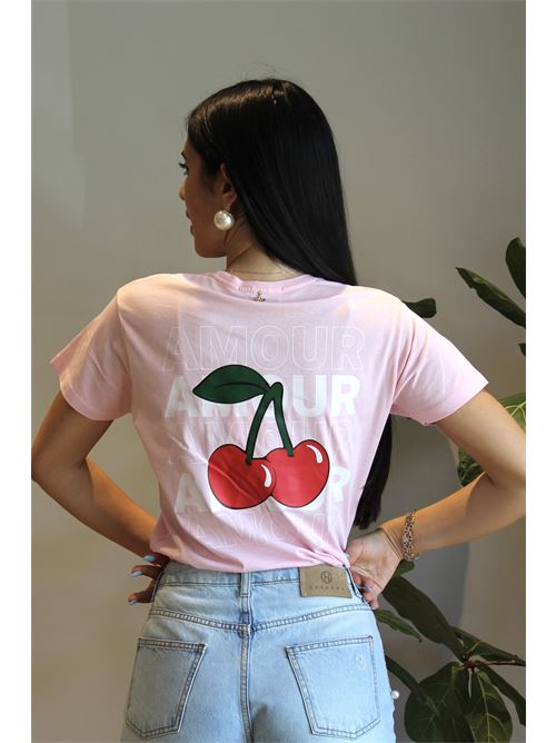 T-shirt con stampa Ciliegia SOUVENIR | T37N14321